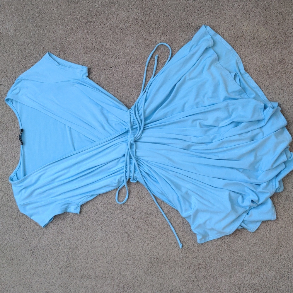 Light blue romper